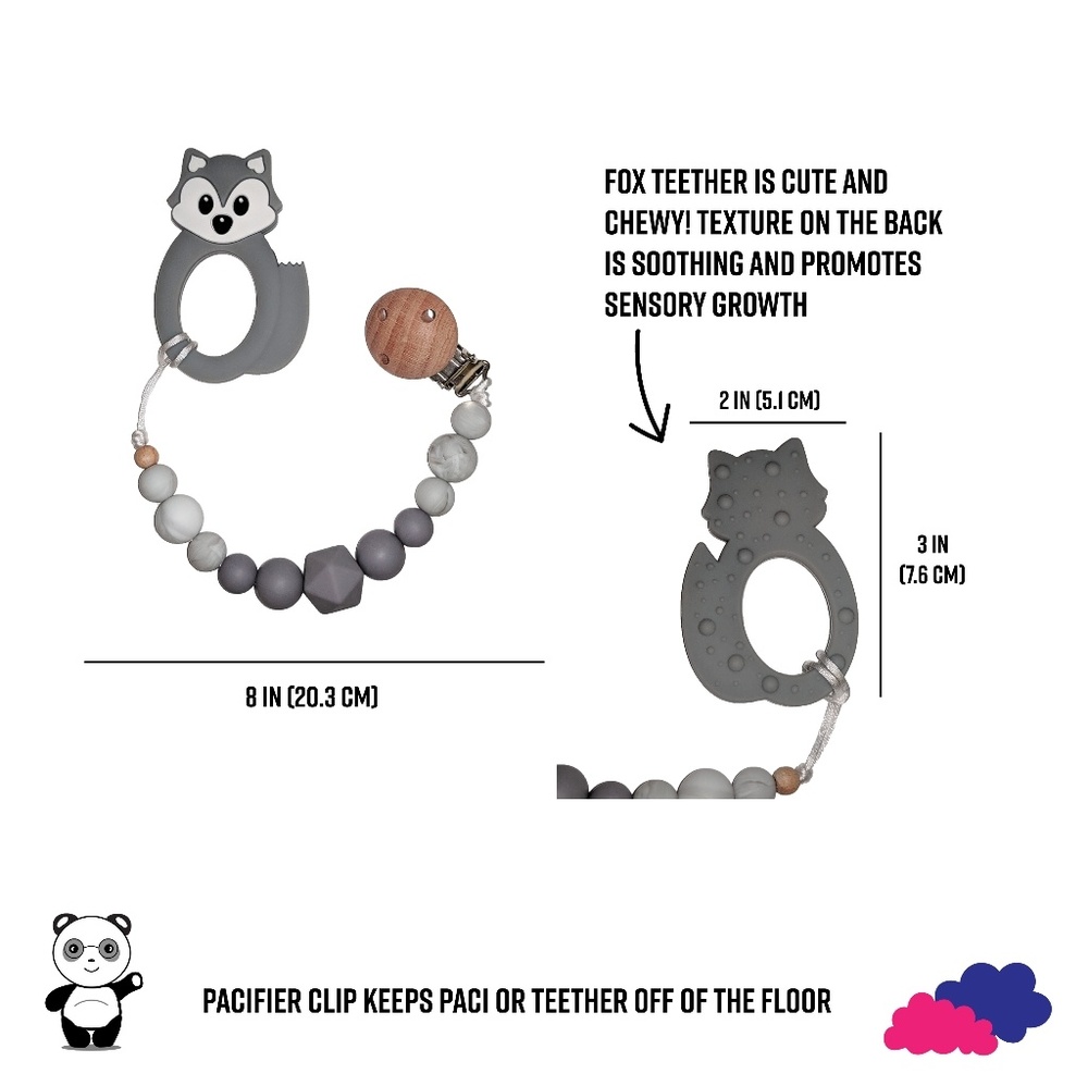 Grey Baby teething set lot bundle mom unisex toys - Picture 6 of 8